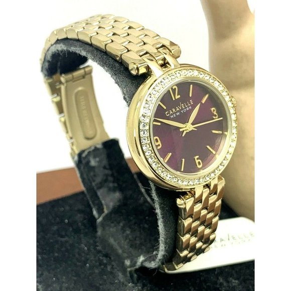 Caravelle By Bulova Women's Watch 44L174 Gold Tone - Picture 12 of 12
